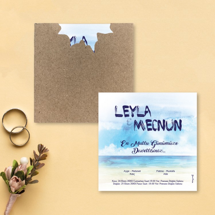 Beren Kare Davetiye 0748 - Detay Görseli 4